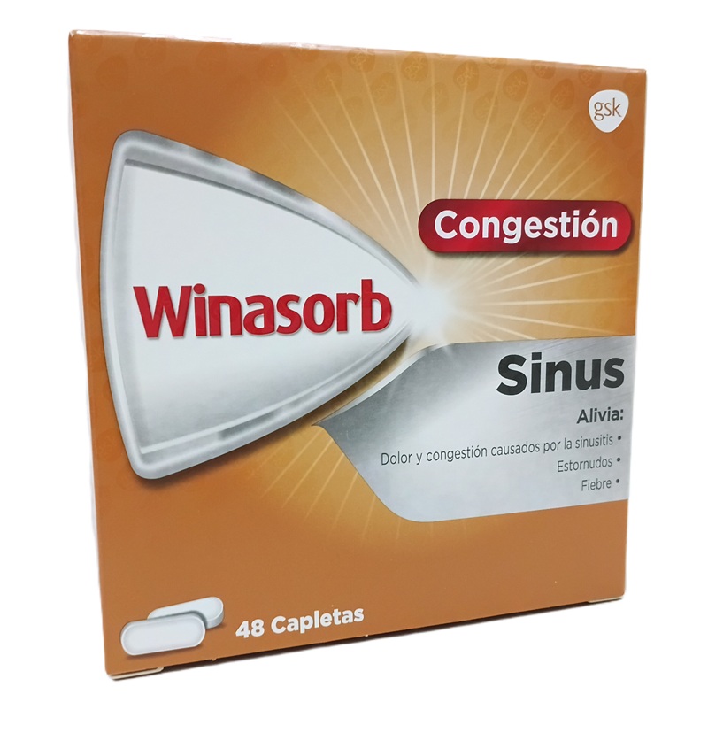 WINASORB SINUS * 48 CAPLETAS