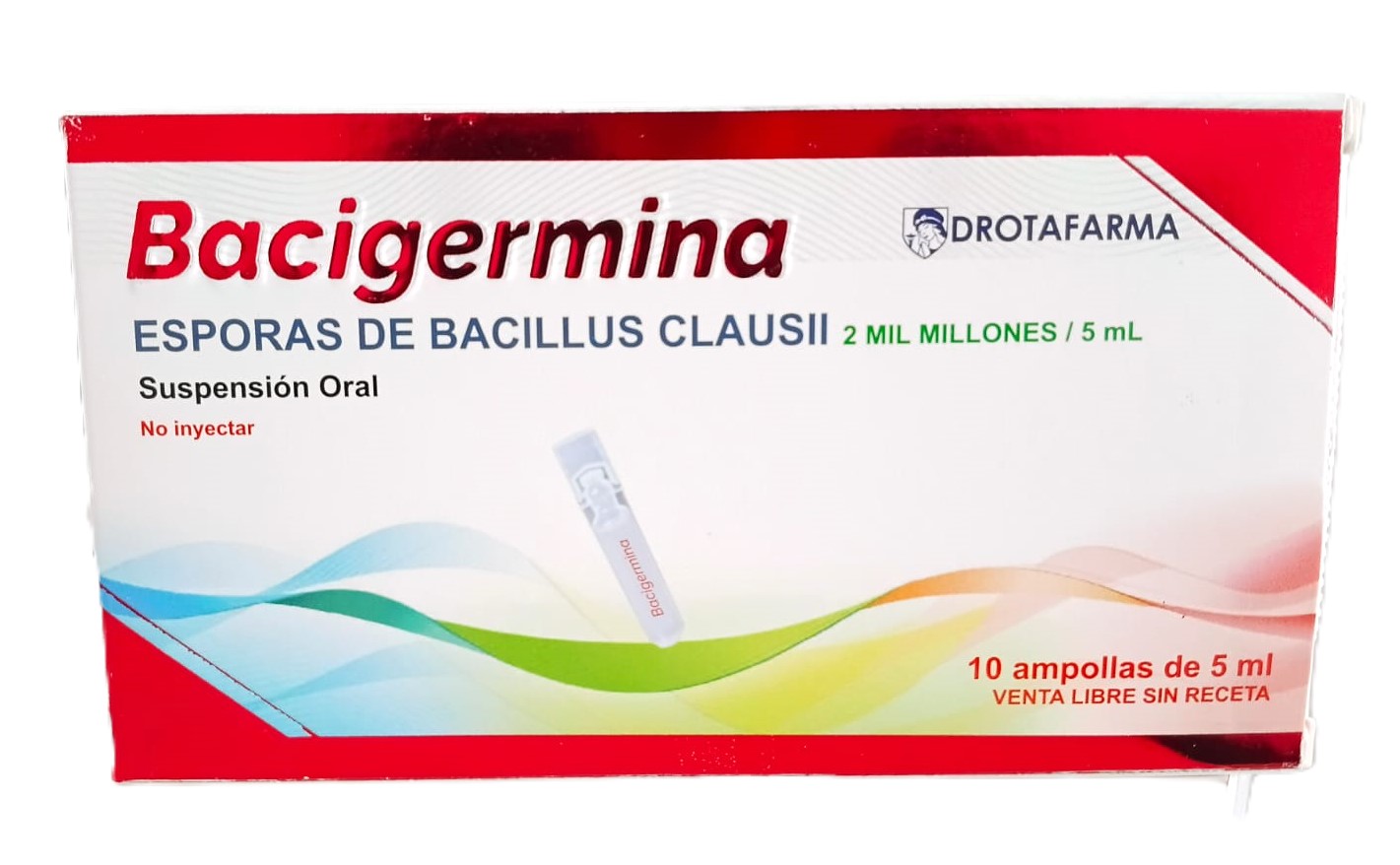 BACIGERMINA 5ML/10-AMPOLLAS