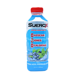 SUEROX ADULTO MORA AZUL 8 IONES 630ML