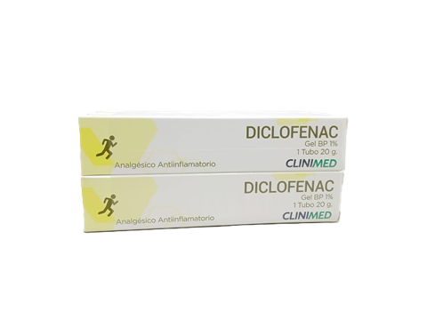 DICLOFENAC GEL 1% 20G CLINIMED