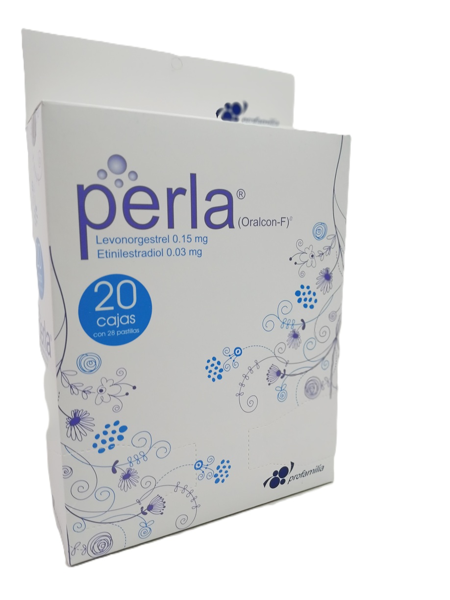 PERLA DISPLEY UNID. 28 PASTILLAS DETALLE