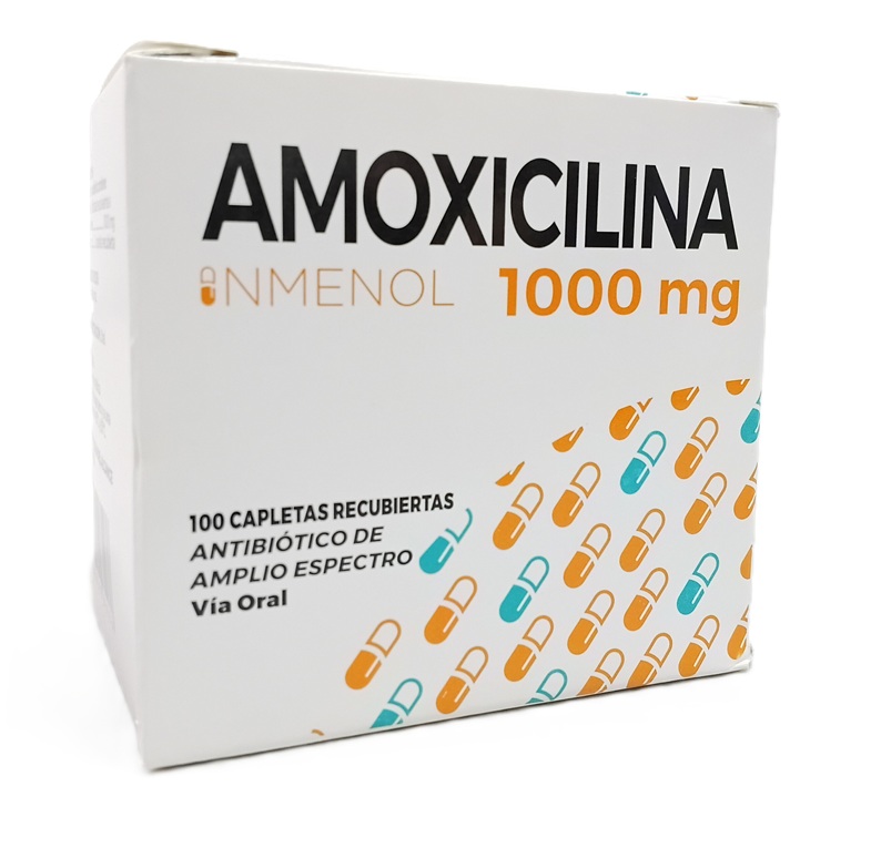AMOXICILINA  CAP/ 1000MG * C/100 - INMENOL