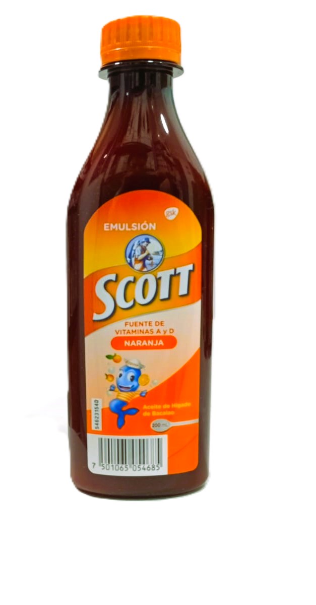 EMULSION SCOTT NARANJA 200ML