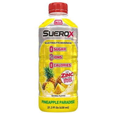 SUEROX ADULTO PINAPPLE  8 IONES 630ML