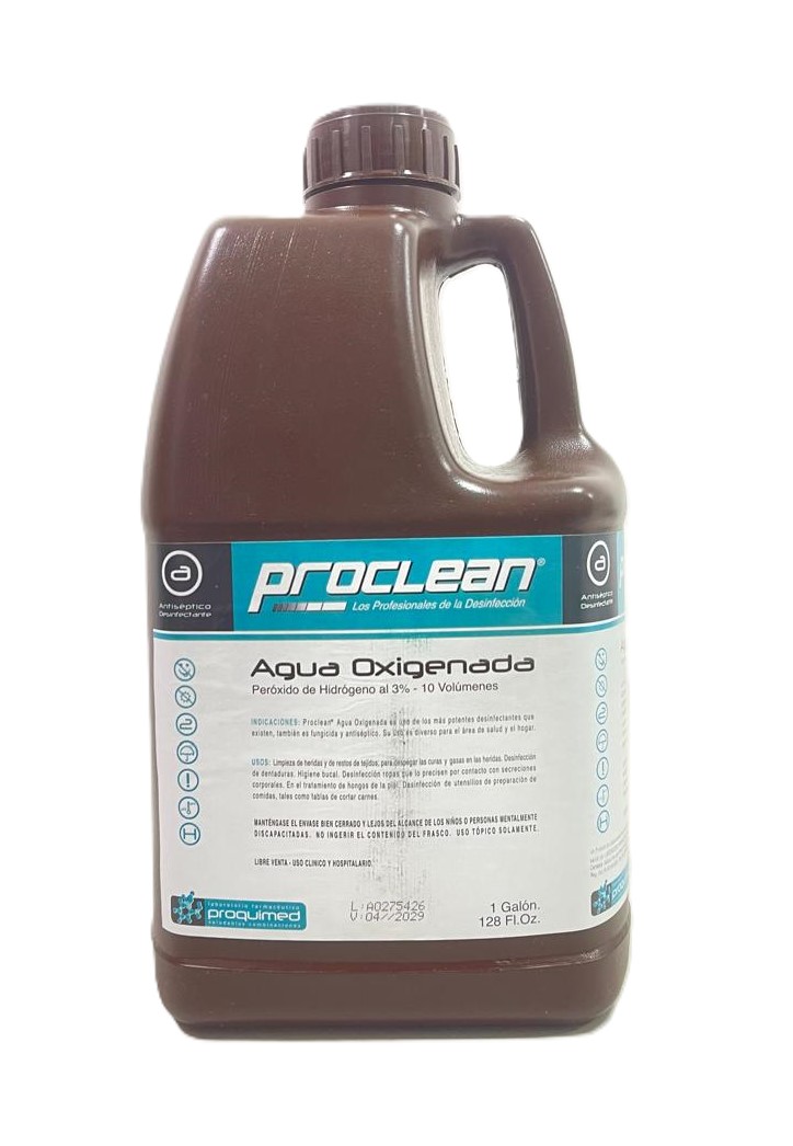AGUA OXIGENADA  3% GAL.PROCLEAN