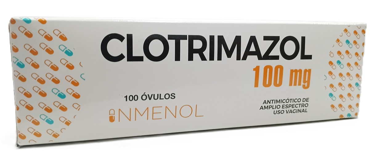 CLOTRIMAZOL OVULOS 100 MG * C/100 INMENOL