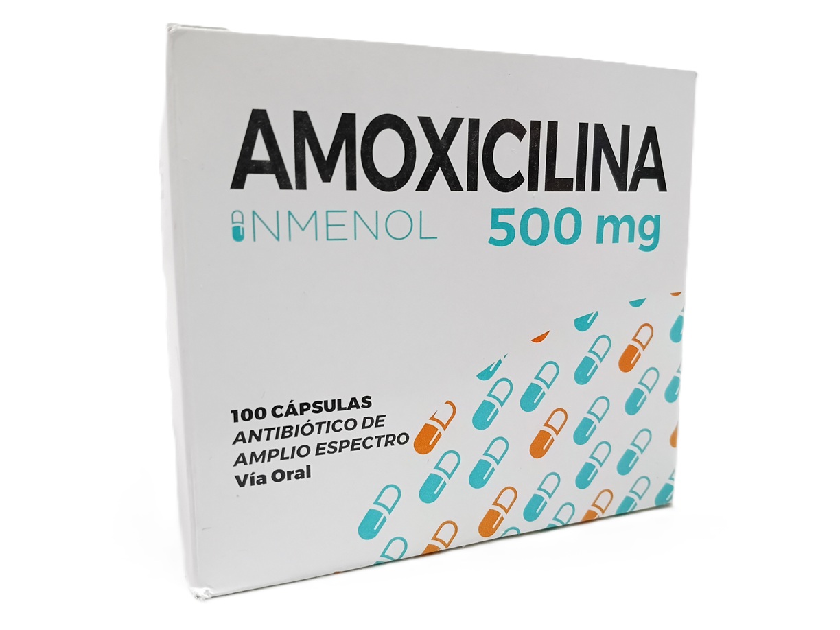 AMOXICILINA CAP * C/ 100 -  500MG- INMENOL