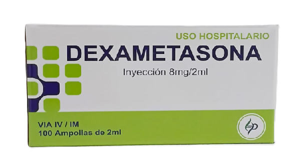 DEXAMETASONA INYECTABLE 8MG/2ML