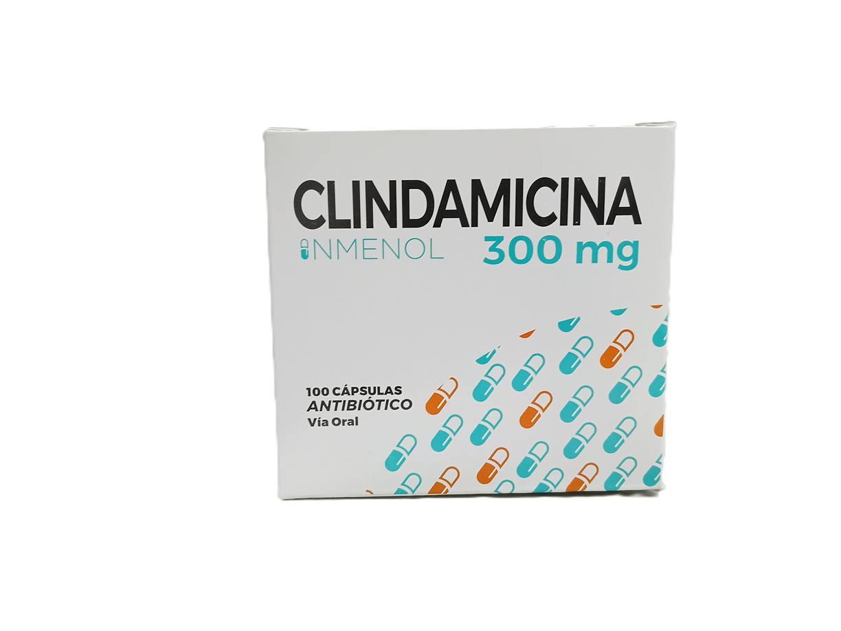 CLINDAMICINA 300MG, CAP/100- INM